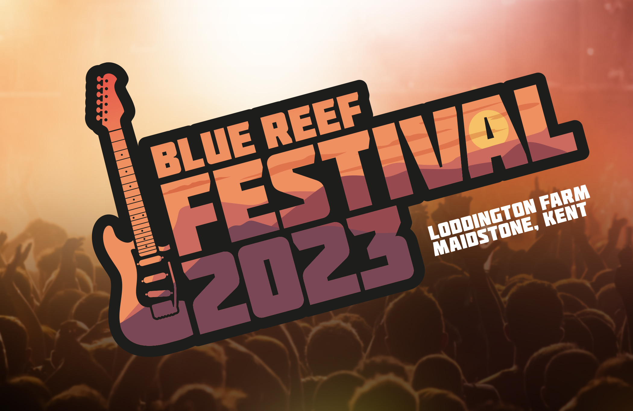 Logo design for the Blue Reef Festival