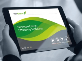 PowerPoint presentation design by BLU:72 Creative for Talk Green