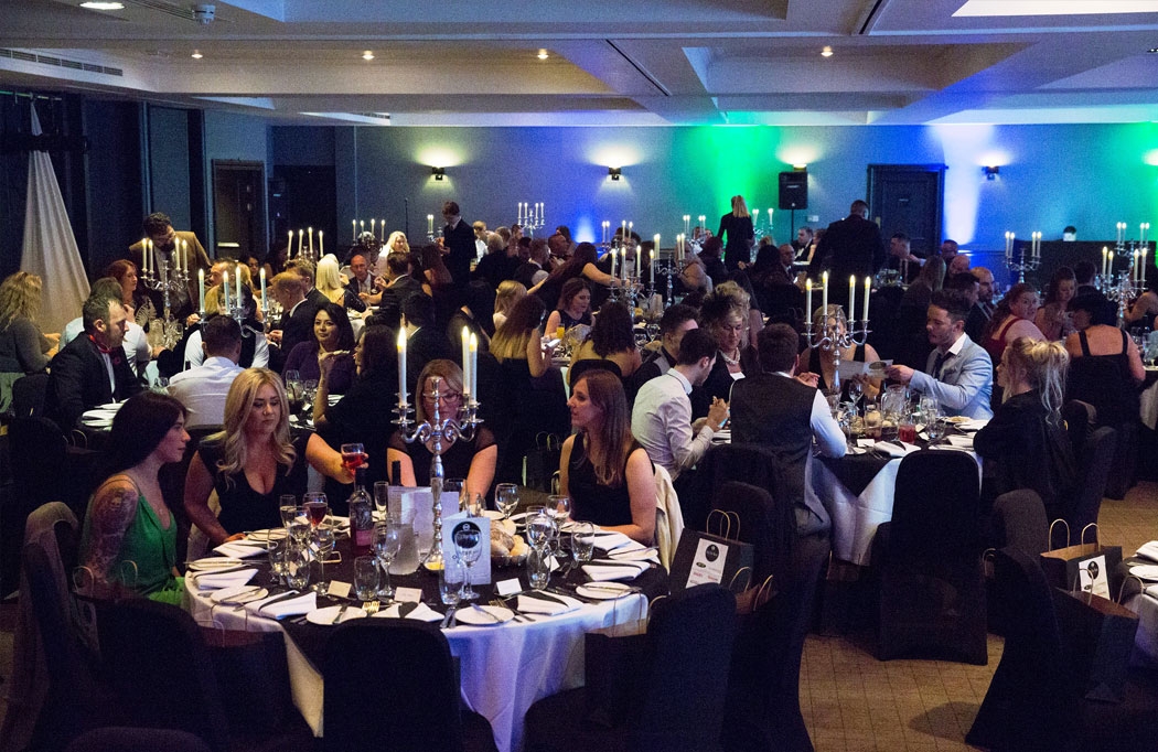 Event Branding for the Nottinghamshire Best Bar None Awards night designed by BLU:72 Creative