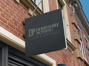 Part of a logo design & branding project for Derbyshire Properties by BLU:72 Creative
