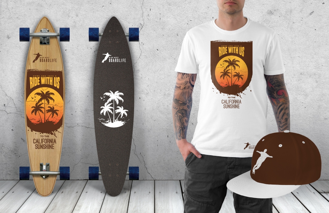 blue-reef-boardlife-longboard-design-2 Apparel and Longboard Design for Blue Reef Boardlife by BLU:72 Creative
