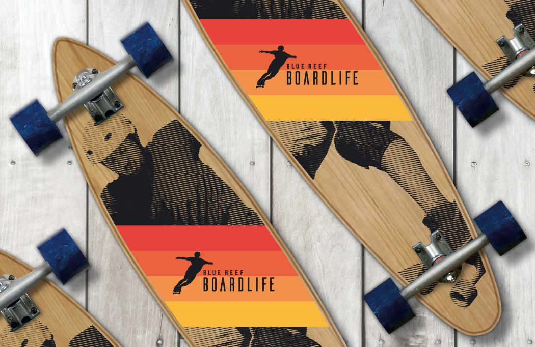blue-reef-boardlife-longboard-design-5a Longboard Design for Blue Reef Boardlife by BLU:72 Creative