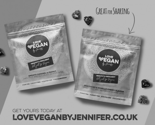 Love Vegan Advertising Campaign billboard close up
