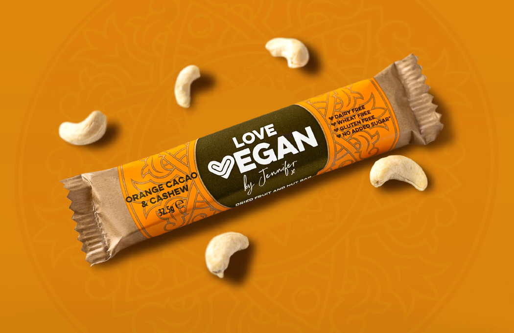 love-vegan-branding-and-packaging-design-13 Love Vegan Snack Bar Packaging and Branding design by BLU:72 Creative